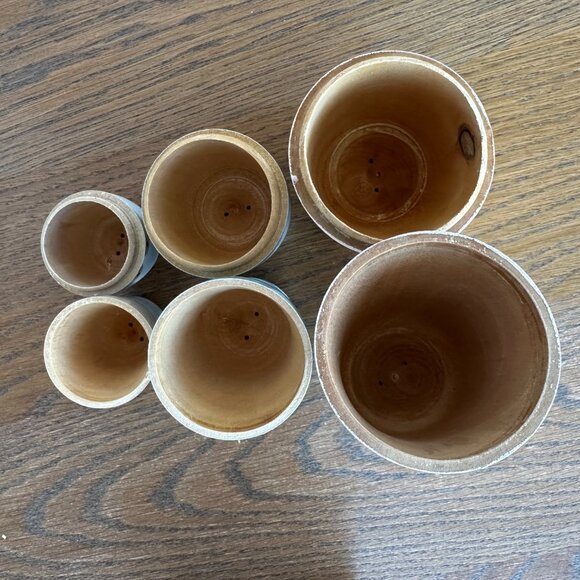 NWOT Australian Animals Nesting Dolls Wooden Toy Koala Echidna Galah - Picture 9 of 9